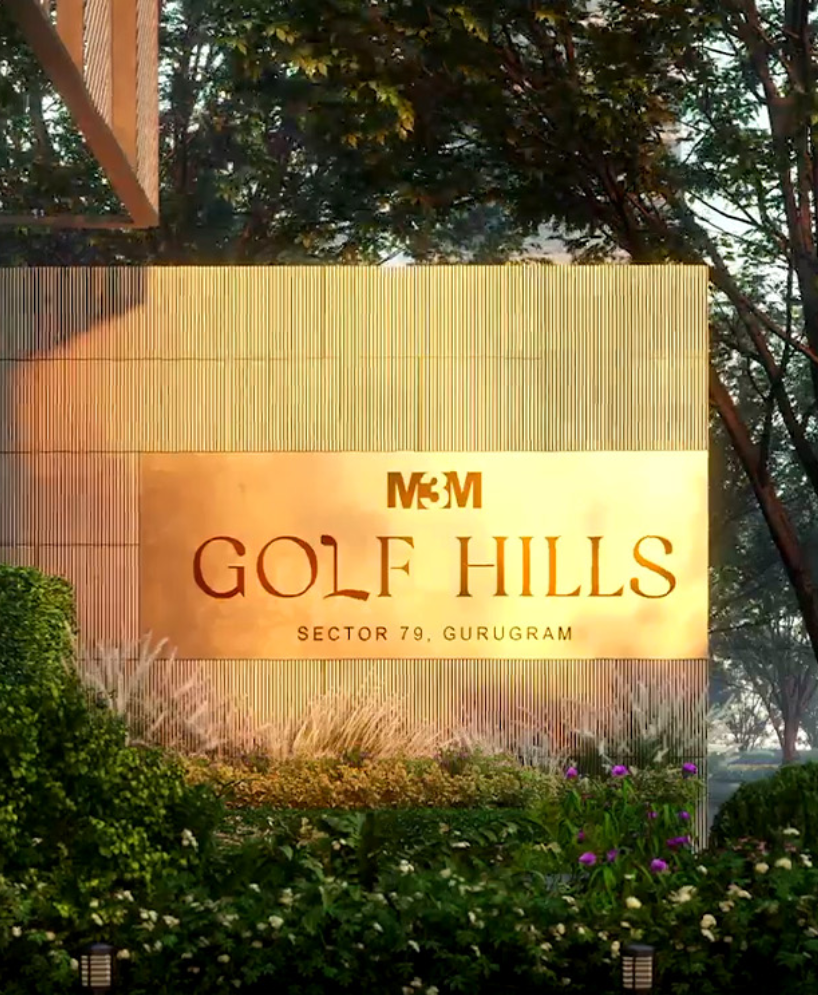 M3M Golf Hills Banner Mobile